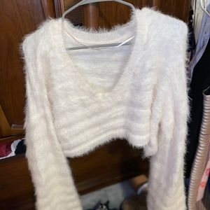 Urban outfitters fuzzy top